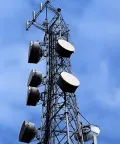 برج اتصالات الميكروويف الفولاذي (سارية بث لاسلكي)