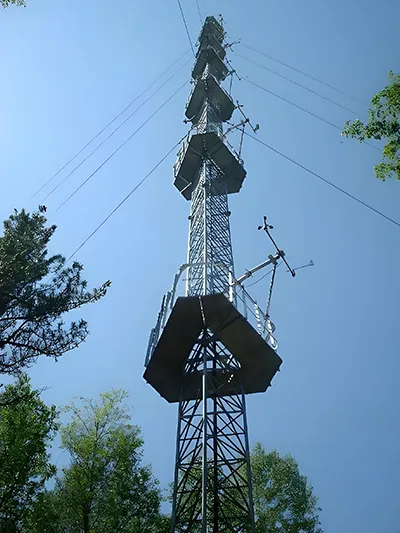 برج قياس الأرصاد الجوية والرياح (MET Masts)